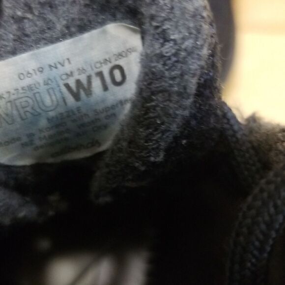 Allbirds Wool Runner-up Mizzle Shoes Sneakers Navy Blue Size Womens 10 - Picture 6 of 8